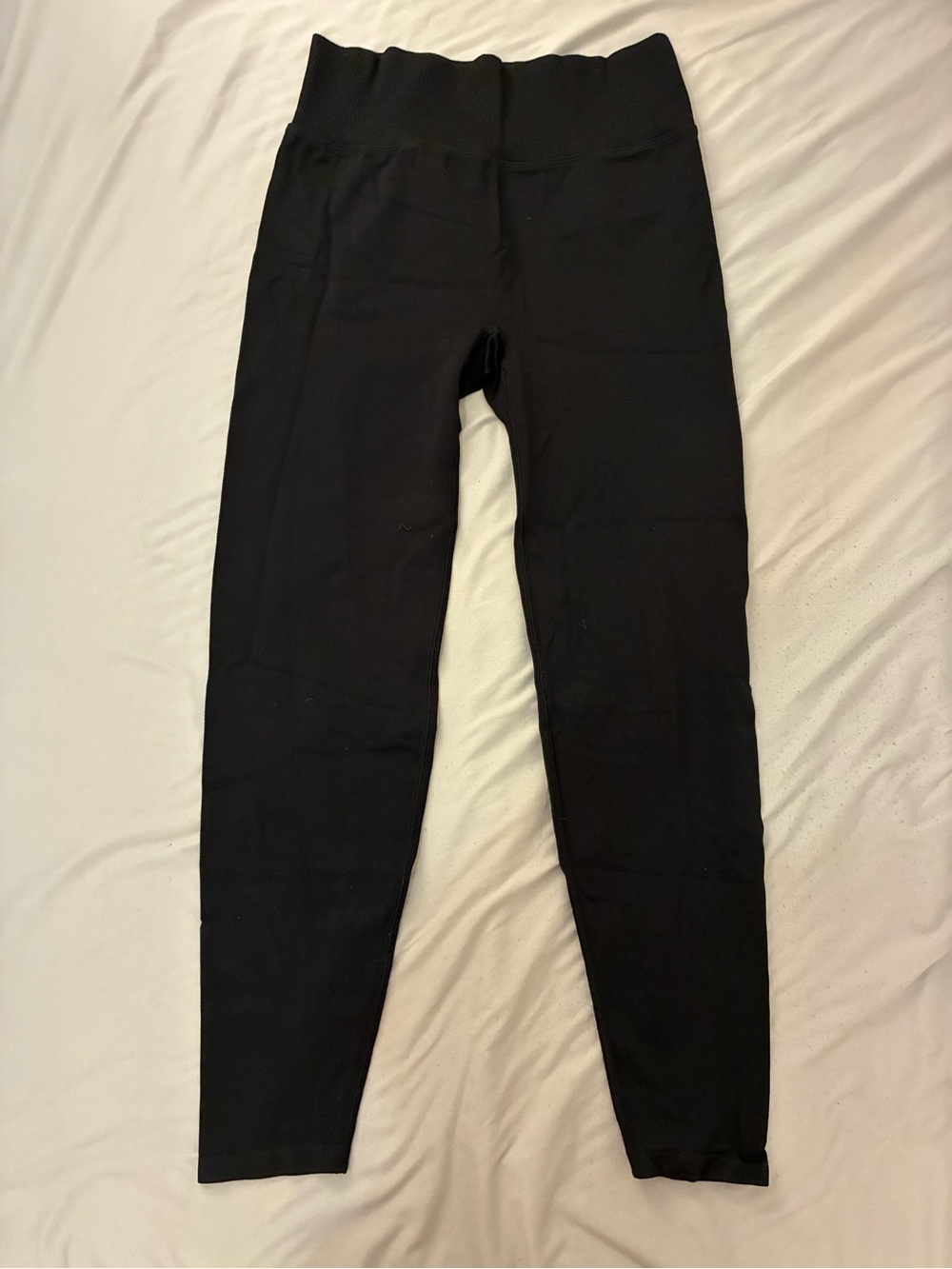 PINK Victoria's Secret Black High-Waist Leggings from the 2000s